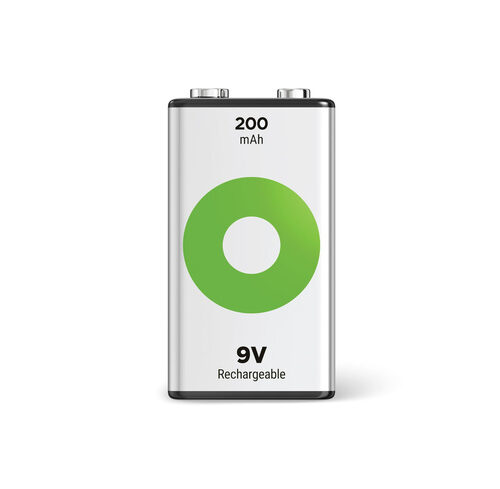 GP 9V Akku NiMH 200 mAh RECYKO, 8,4V, 1 Stück