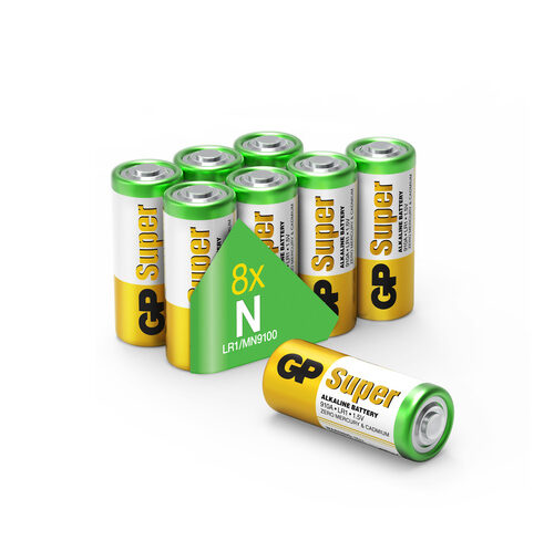 GP Super Alkaline N Lady Batterie 1,5V, 8 Stück