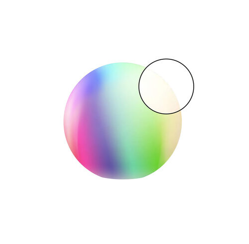 tint Smart Home Calluna, Ø 30 cm, ZigBee, RGBWW, E27