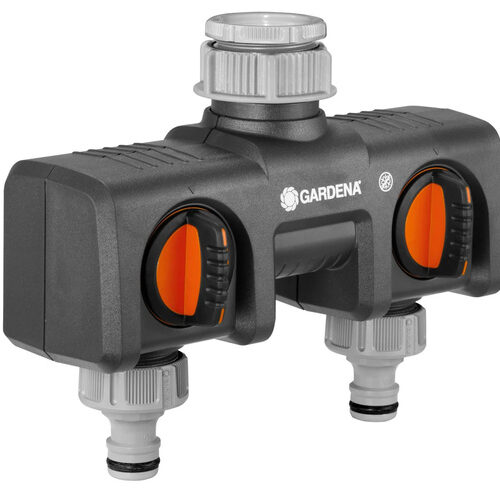 Gardena 2-Wege-Verteiler, 2x G 3/4"