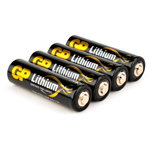 GP Lithium AA Mignon Batterie 1,5V, 4 Stück