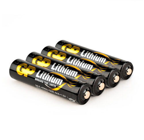 AAA Batterie GP Lithium 1,5V 4 Stück