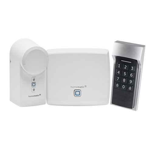 Homematic IP Set Zutritt mit Keypad, Türschlossantrieb und Access Point