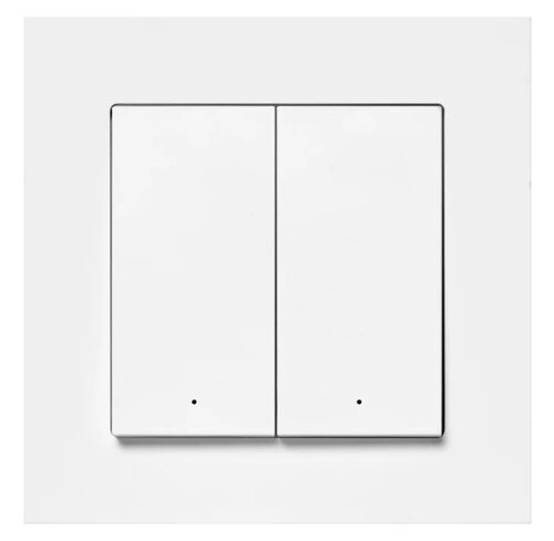 OSRAM SMART+ Smart Home WLAN-Wandschalter, 2-Kanal, Matter-kompatibel, Weiß