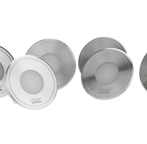 Oase Smart Home LunAqua Terra LED Set 6, warmweiß, Bodeneinbauleuchte, IP68
