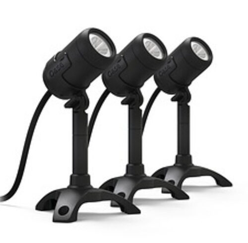 Oase LunAqua Connect S, Set 3, 3x weiße Spots, Teichbeleuchtung, IP68
