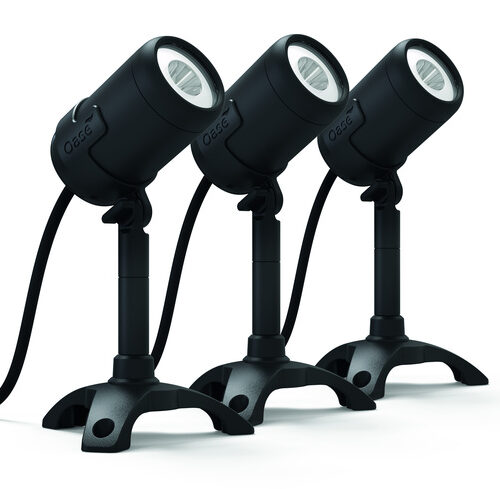 Oase LunAqua Connect Set M, 3 Spots, Teichbeleuchtung, IP68