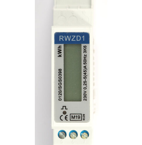 Geeichter Wechselstromzähler mit LC-Display
