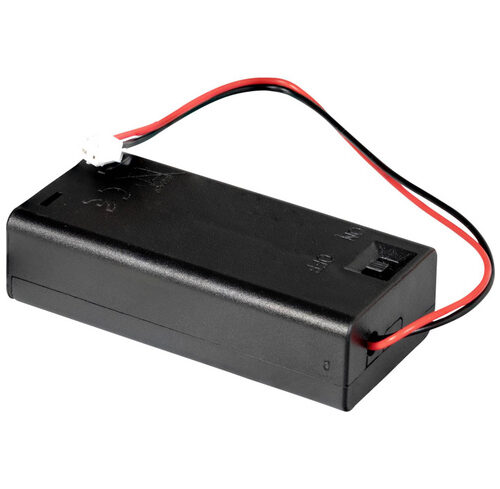 Joy-IT Batteriegehäuse 2x AA, mit Schalter