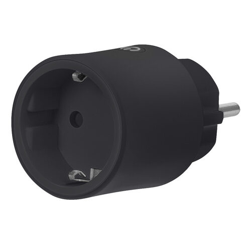 OSRAM SMART+ Smart Home, Steckdose, WLAN, Matter, Verbrauchsmessung, EU, schwarz
