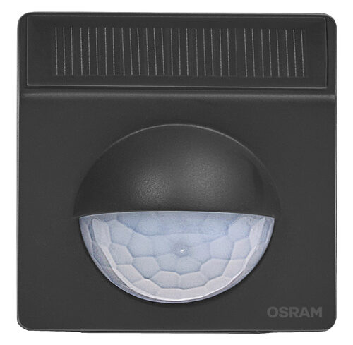 Osram SMART+ Smart Home Bewegungsmelder mit Solarmodul, WLAN, anthrazit