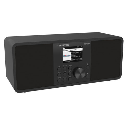 TELESTAR DAB+ Radio TOP 250 , Bluetooth, WLAN, USB, Internet, schwarz