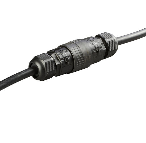 Heidemann ISO FLEX Kabelverbinder, steckbarem Kupplungsstecker, 3-polig, IP68