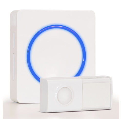 Heidemann BASELINE® Funkgong Piezo I, reinweiß