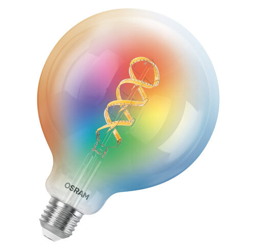 OSRAM SMART+ Smart Home E27-LED-Lampe, WLAN, dimmbar, IP20, RGBWW, Klar