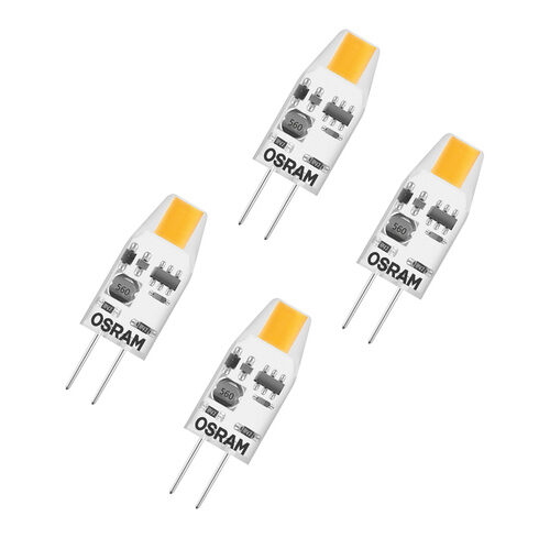Osram LED Base PIN MICRO 10 320°, 1 W, 100 lm, G4, 2700 K, 5er-Pack