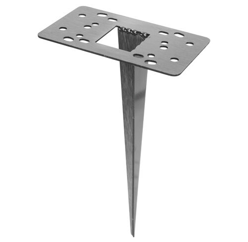 Die BOLD Erdeinbauspieß,  für kleine Leuchten und Steckdosenverteiler