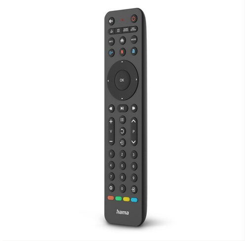 hama Universal-Fernbedienung TV, Infrarot, für 8 Geräte, lernfähig, App-Tasten