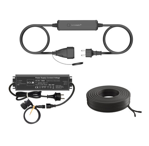 Die Bold Smart Home Set 24V-Garten Groß, Kabel, Trafo, PSMCO