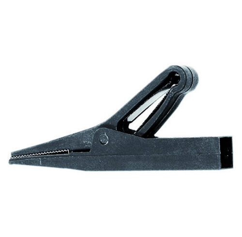 Krokodilklemme APK-4, schwarz 4 mm