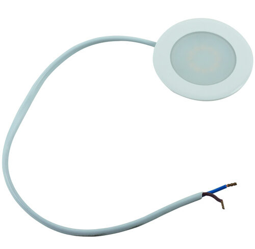 HEITRONIC 2-W-LED-Einbaustrahler Casablanca, weiß, IP44, nur 16 mm Einbautiefe