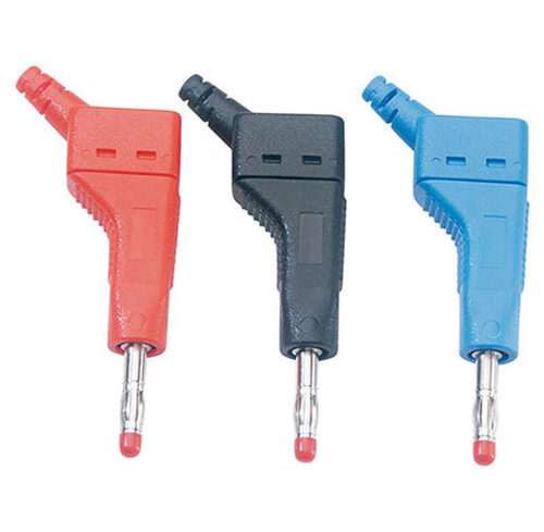 Schiebehülsenstecker, Blau