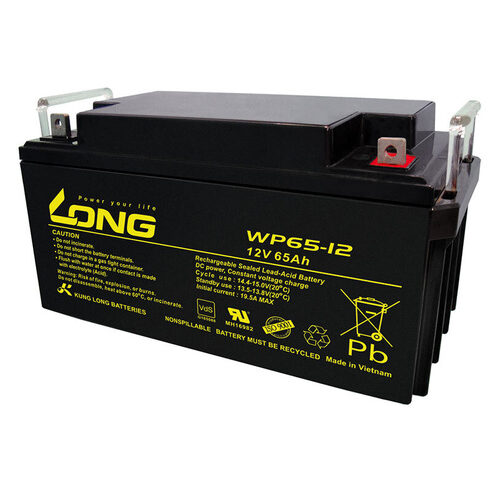 Kung Long Blei-AGM-Akku WP65-12, 12V, 65 Ah