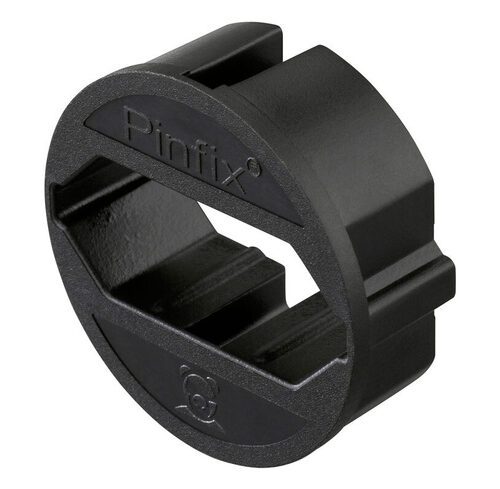 Euro Stecker Einsatz, Schwarz