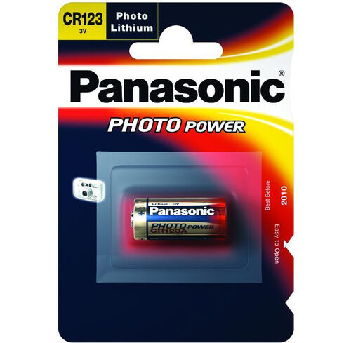Panasonic Foto-Lithium-Batterie CR123A