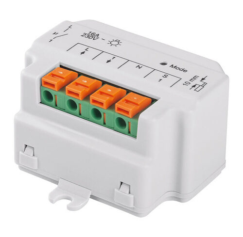Homematic Unterputzschalter, 1fach HM-LC-SW1-FM für Smart Home / Hausautomation