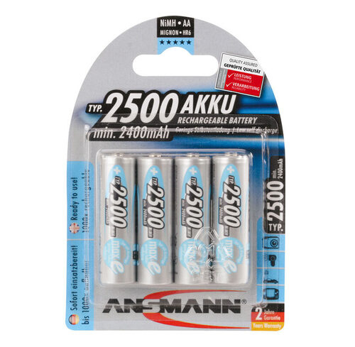 Ansmann maxE plus NiMH-Akku Mignon 2500 mAh