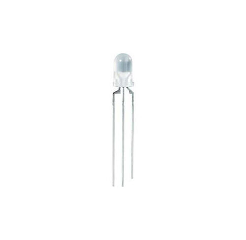 Kingbright LED-Duo grün / gelb, 3mm, 3-Pin