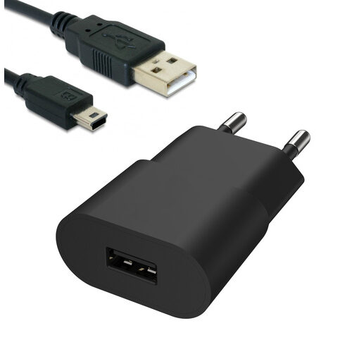Netzteil USB Eco-Friendly 5,0 V / 1 A inkl. Mini-USB-Verbindungskabel