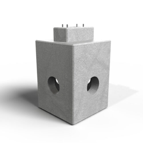 Alpitronic Fundament für Standfuß DC-Wallbox