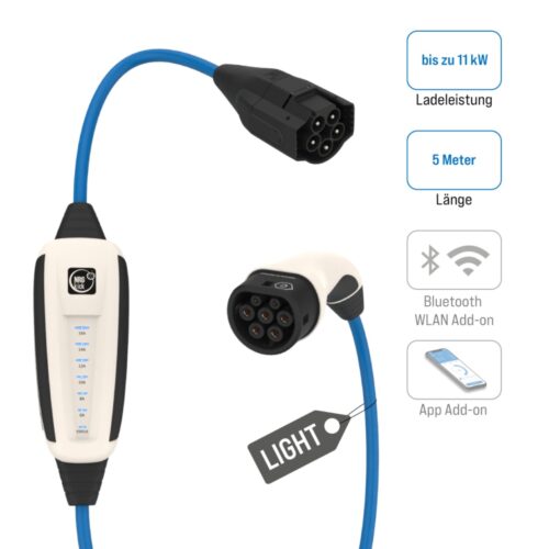 NRGkick 16A Pure light 5m 87501000 mobile Ladestation