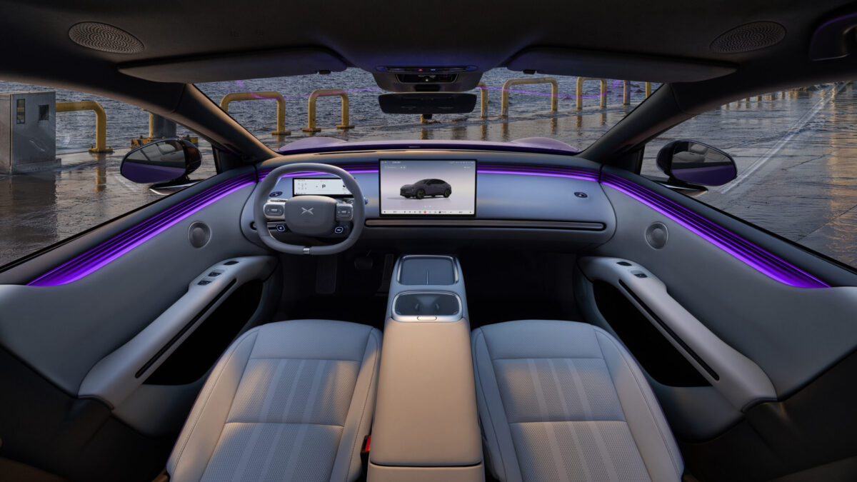 XPENG L03 Ambientebeleuchutng Cockpit