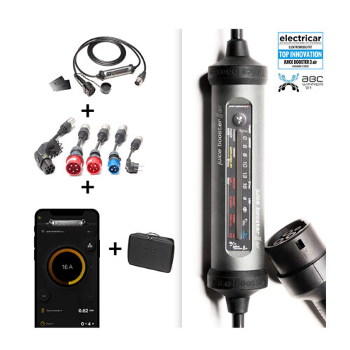 JUICE BOOSTER 3 air Traveller Plus Set EU EL-JB3AEVE2 mobile Ladestation