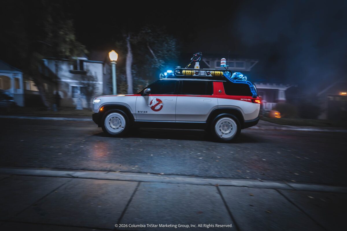 Rivian Ecto-R1 in Seitenansicht