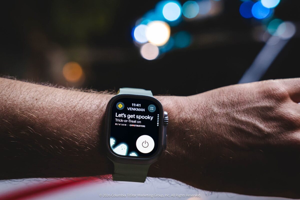 Ghostbusters-Steuerung über die Rivian Apple-Watch-App