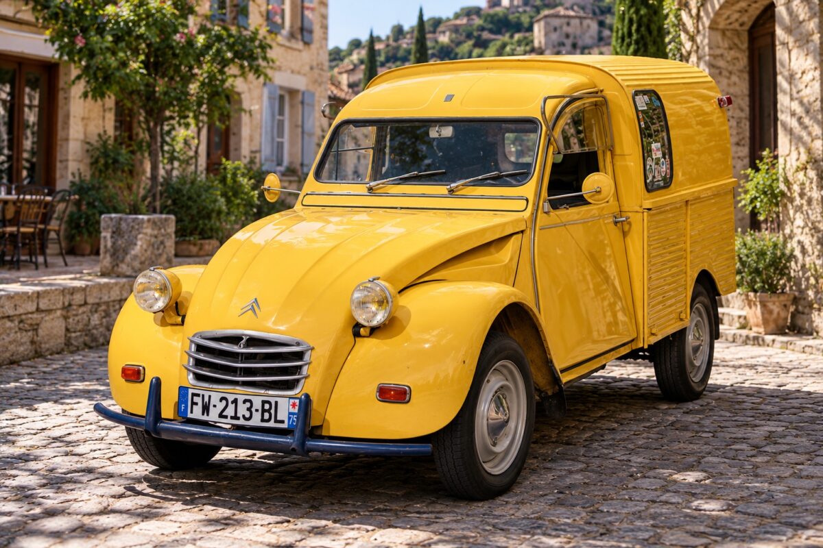 citroen 2cv fourgonnette frankreich