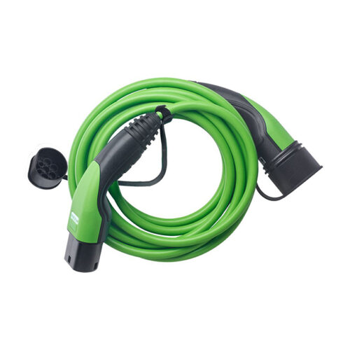 KEBA 124.086 Ladekabel 22kW/6m/Typ2-Typ2 glatt/Green Cable
